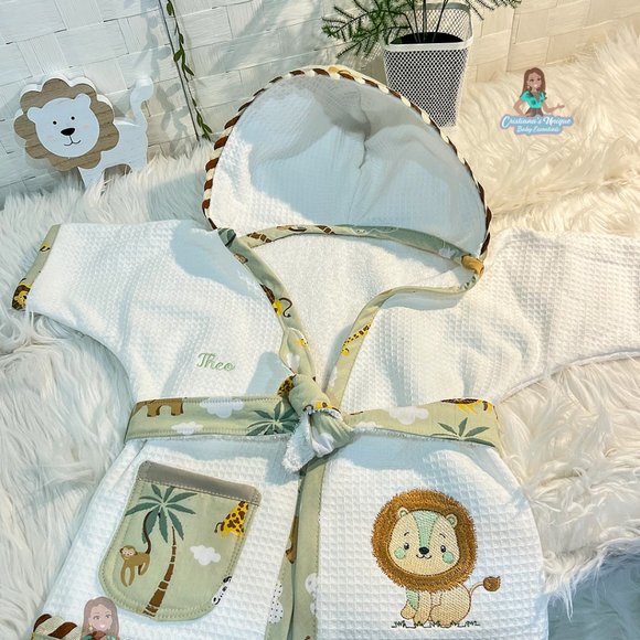Safari after-bath robe